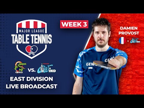 Major League Table Tennis Week 3 Live Stream | Florida vs. Chicago