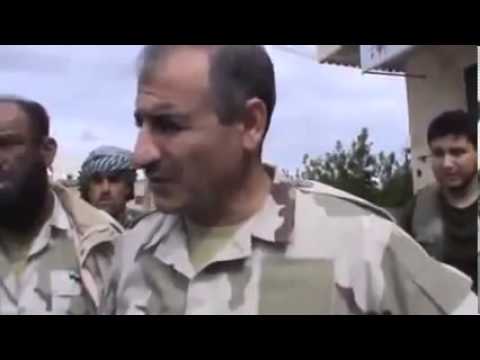 جولة للعقيد قاسم سعد الدين على المرابطين على جبهة وادي الضيف في محافظة إدلب