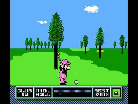 NES Open Tournament Golf (NES) Playthrough/Longplay
