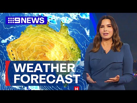 Australia Weather Update: Storms and showers set for large parts of the country | 9 News Australia