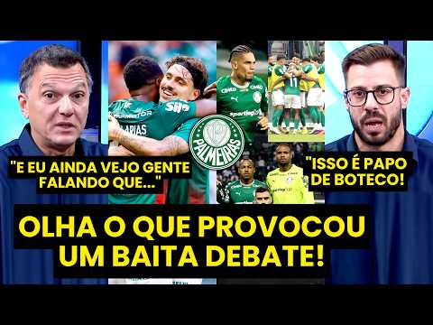 “ISSO É PAPO DE BOTECO! É LOUCURA! TEM GENTE QUE FALA que…” VEJA DEBATE após NOTÍCIA do PALMEIRAS!