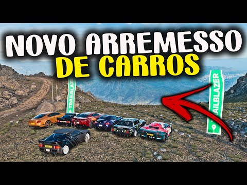 NOVO LUGAR - ARREMESSO DE CARROS - FORZA HORIZON 5 GAMEPLAY