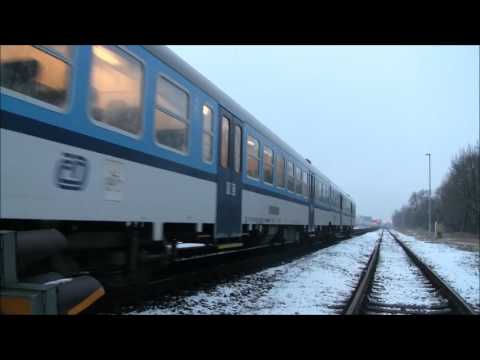 ČD 750 704-9 na Sp 1731 Hruškovic a ČD 854 218-5 na Sp 1735 Slavkov.