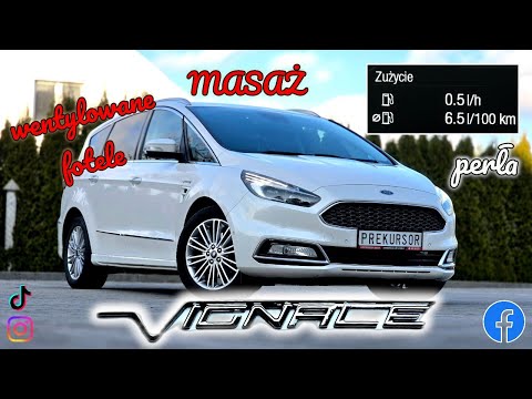 S-MAX VIGNALE 2019 | MASAŻ KAMERA WENTYLOWANE FOTELE PARK ASSIST