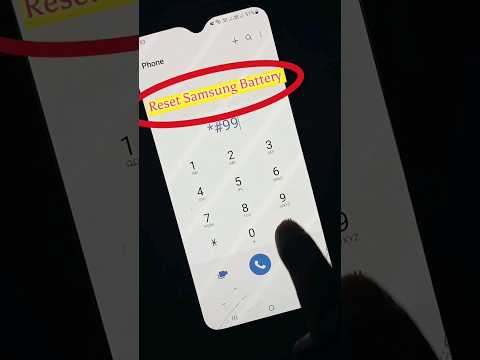 Is Your Samsung Battery Draining Too Fast? Reset It with This Code #shorts