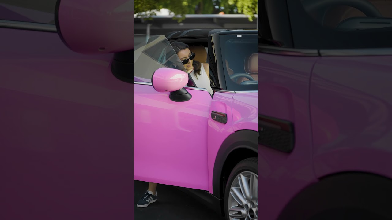 We have pink fever at Brisbane MINI Garage | The MINI Convertible.