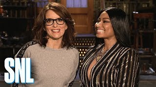 Tina Fey Pitches Nicki Minaj a Sketch Idea - SNL