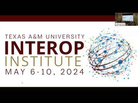 Interoperability Institute 2024 - May 7, 2024 - Panel: The Role of Standards in Interoperability