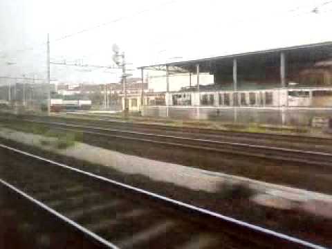 Transito in treno presso Deposito Locomotive Milano Greco - 13/10/2007