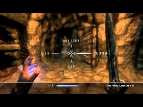Lets Play The Elder Scrolls V: Skyrim part 4 [german] [blind] [uncut] [Ödsturzhügelgrab Teil 1]