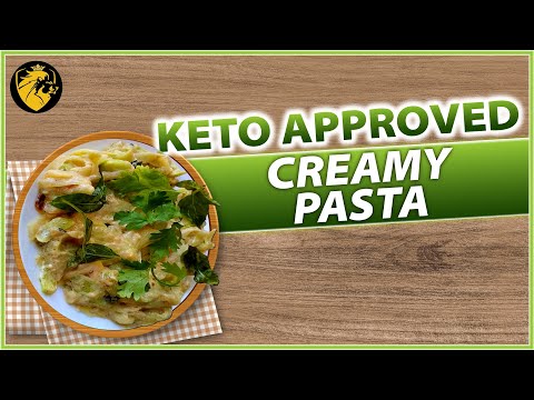Keto Pasta Recipe: A SIMPLE Keto Recipe for a Creamy Pasta.
