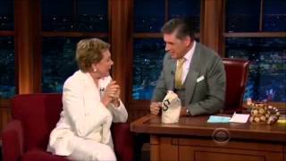 Julie Andrews being sweet and funny