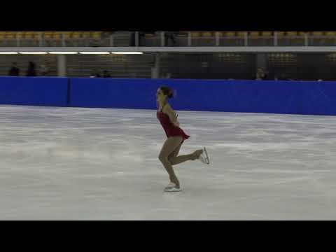 1. Christmas Cup 2018: Sophia Schaller (AUT) - Senior Ladies Free Skating