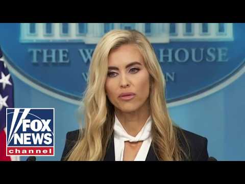 Katie Zacharia holds FIRST White House press briefing