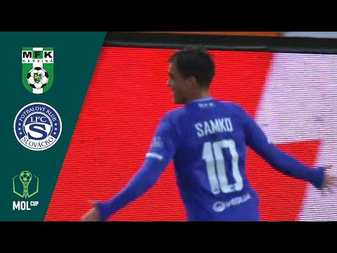 MOL Cup Highlights: MFK Karviná vs. FC Slovácko 1:0