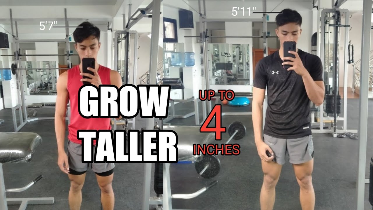 How to Grow taller 1 to 4 inches / Vlog#3 /(Tagalog Tutorial 4)