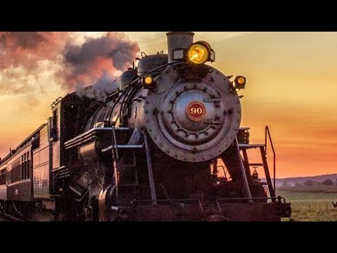strasburg railroad sunset pictures