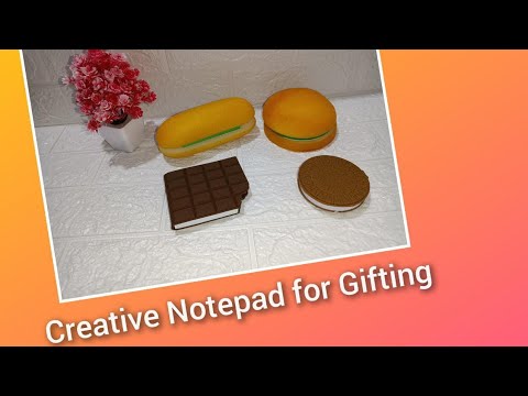 Chocolate Shaped Personal Desk Notepad, Memo Book