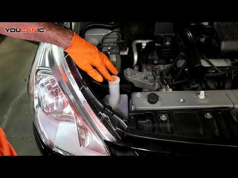 2012-2022 Mitsubishi Mirage – Add Windshield Washer Fluid