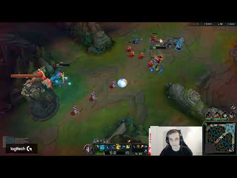 Caps Fastest Akali R+Flash combo