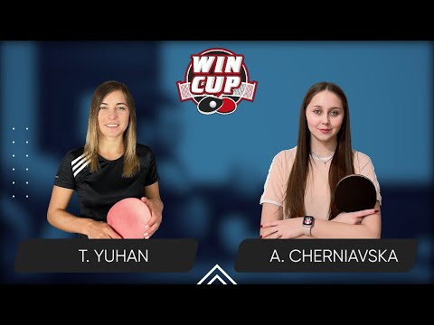 13:15 Tetiana Yuhan - Alina Cherniavska West 2 WIN CUP 22.11.2023 | TABLE TENNIS WINCUP