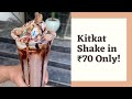 Loaded Kitkat Shake in ₹70 Only|| South Delhi|| Delhi Street Food