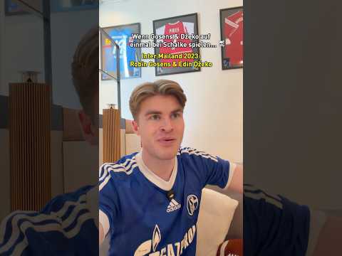 Wenn Gosens & Džeko auf einmal bei Schalke spielen… ☠️