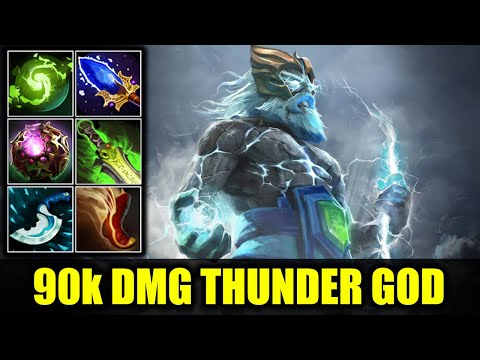 🔥 THUNDER GOD - 90k DMG - depressed kid - 23 Kills - Dota 2 Pro Game Highlights