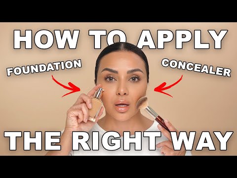 How To Apply Foundation And Concealer For Beginners