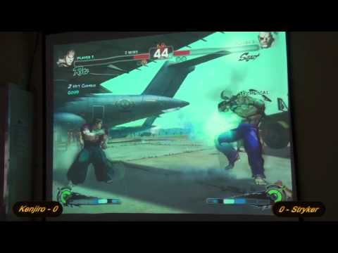 SSF4Alegrete - 06 - Kenjiro (Ryu) x Stryker (Sagat) - AE2012