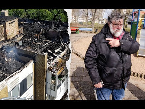 När det brinner i Landskrona får Jan Åke hyreshöjning