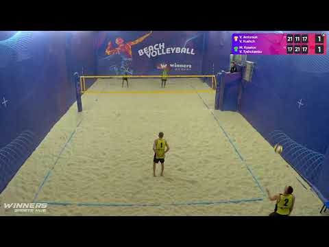 14:00 V. Antoniuk / V. Kushch - M. Kyselov / V. Tyshchenko 19.08.2022 | Winners Beach Volleyball