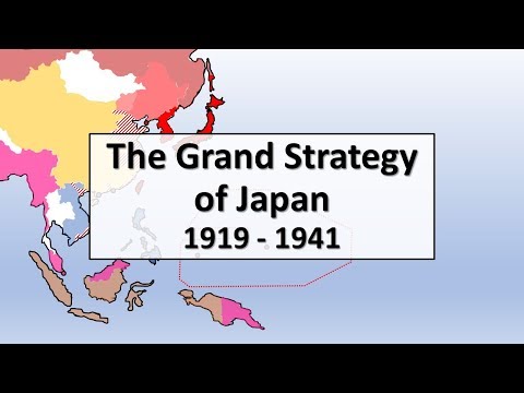 The Grand Strategy of Japan, 1919 - 1941