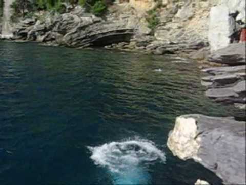 pieve ligure tuffi svarione paura