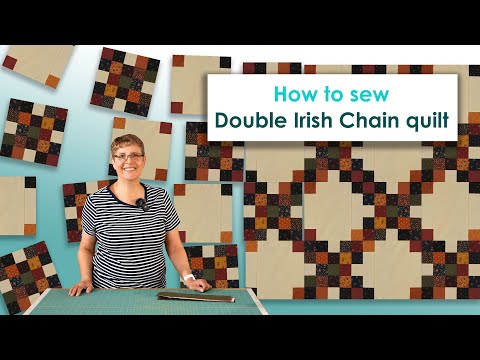 Step-by-step Double Irish Chain quilt guide - Make this with a Jelly Roll