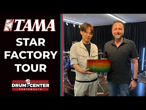 Shane Tours The Tama Star Drums Factory In Japan!