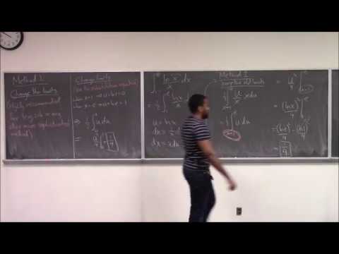 Math 1206-R03 Lecture 36 - Substitution examples and Properties of Integrals