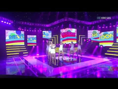 SBS 인기가요.110911.NS윤지(feat.AJ) - 또 보고 싶어