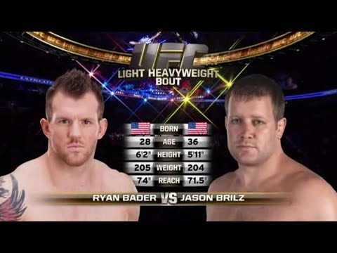 Ryan Bader vs Jason Brilz full fight