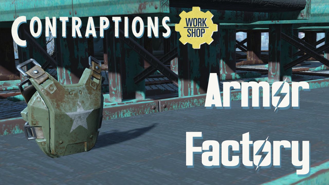 Contraptions WorkShop - Armor Factory - YouTube