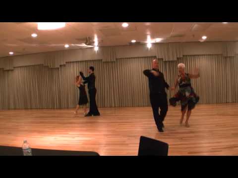 DBD Showcase, July 2011.  Rumba Freestyle, Linda Hennig, Connie Collins