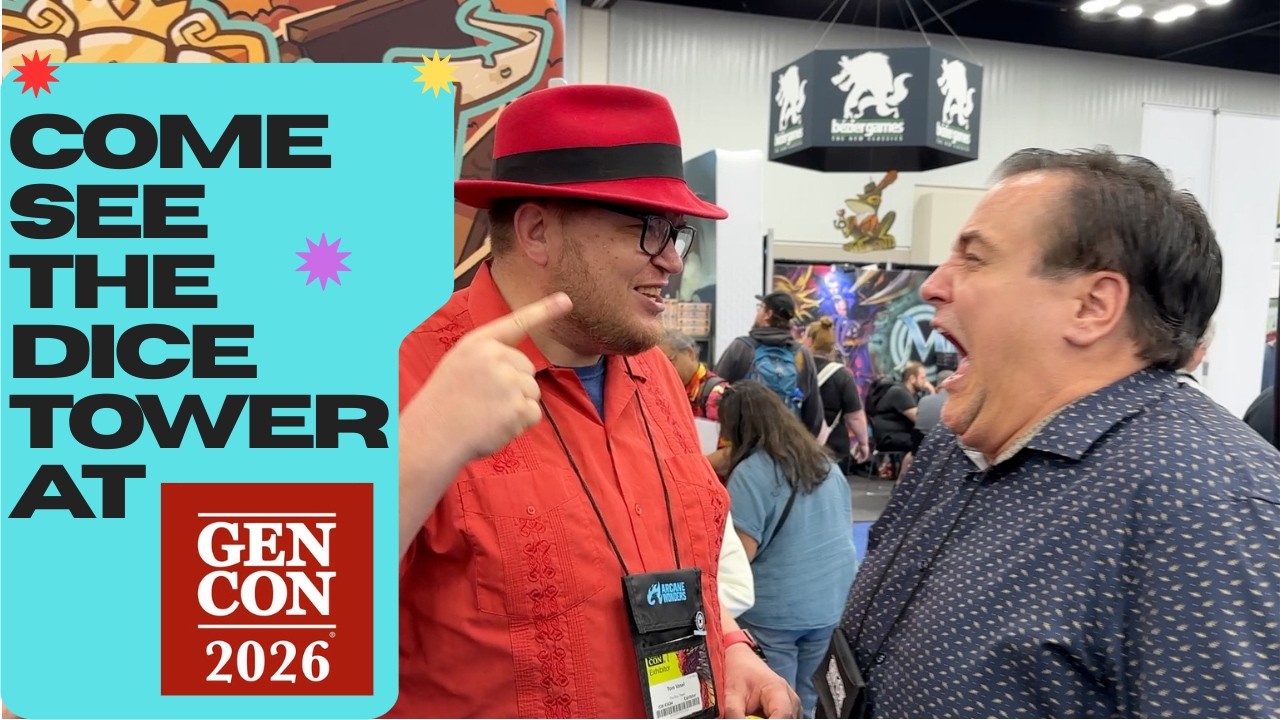 Come See The Dice Tower at Gen Con!