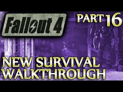 Ⓦ Fallout 4 New Survival Walkthrough ▪ Part 16: Joining the Railroad, Easy T-51