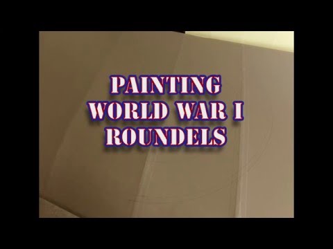 Painting World War I Roundels