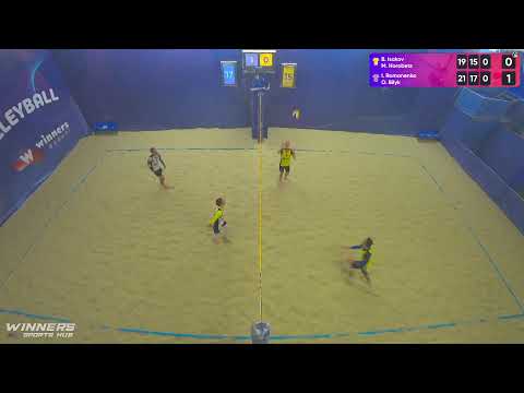 11:40 B. Isakov / M. Horobets - I. Romanenko / O. Bilyk 29.04.2023 | Winners Beach Volleyball