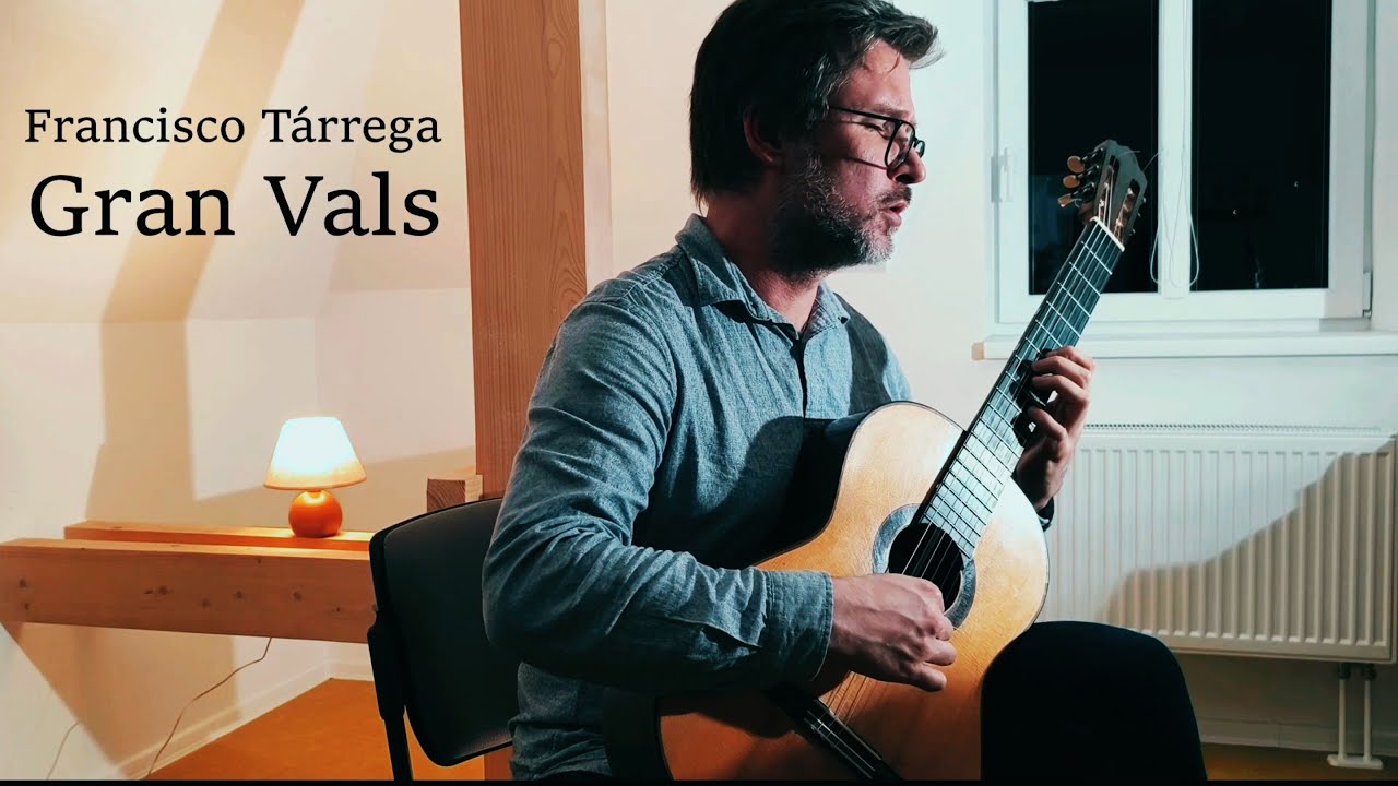 Francisco Tárrega (1852 - 1909) - Gran Vals (the origin of the Nokia melody)