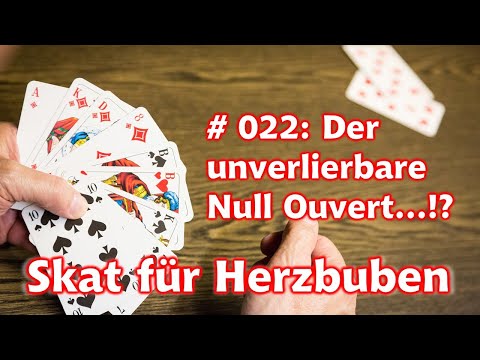 Skat für Herzbuben | 022 - Der unverlierbare Null Ouvert...!?  | #skat #skatspielen