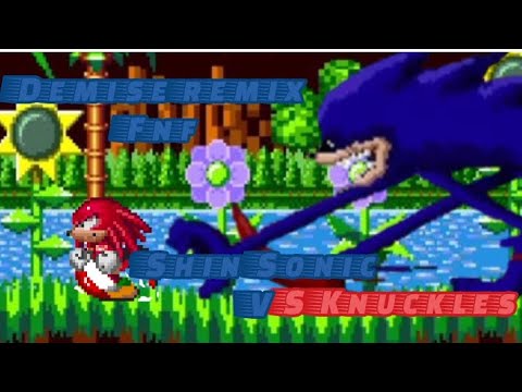 Demise remix fnf Shin Sonic vs Knuckles