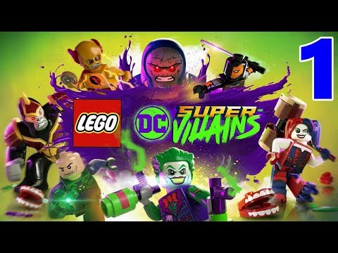 LEGO DC SUPER VILLAINS Gameplay Walkthrough Part 1 New Kid On The Block  (No Commentary)