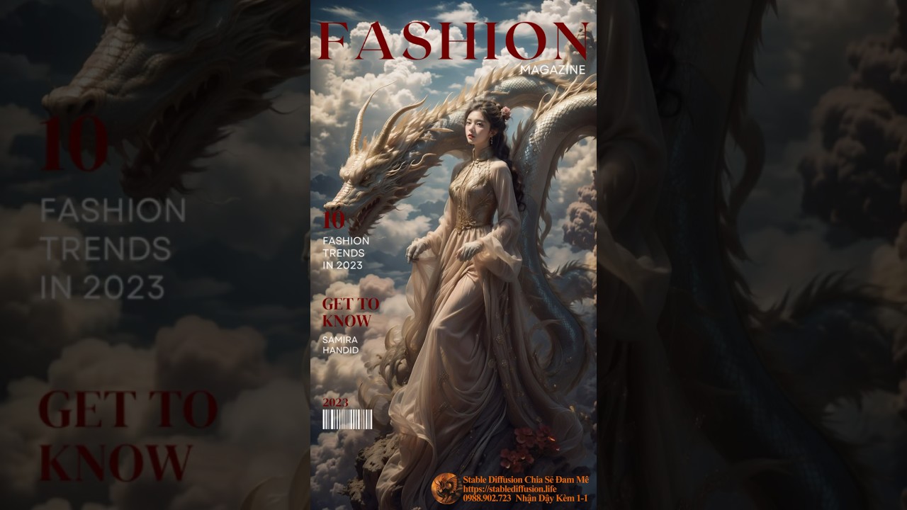 Stable Diffusion beautiful girl riding a dragon #ai #youtube #youtubeshort #youtuber #shorts